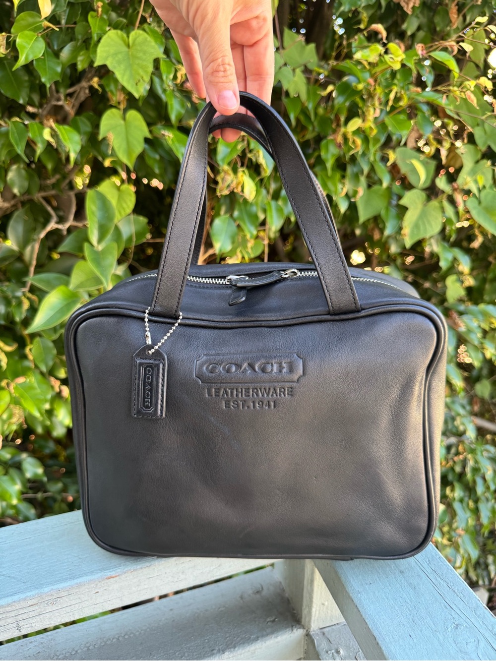 Vintage Coach Toiletry Case